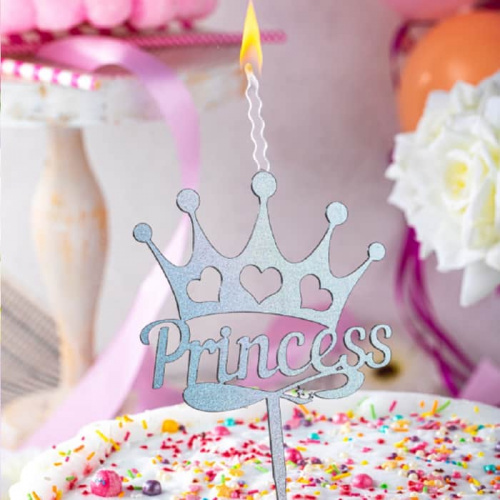 Топпер-свеча "Princess" хамелеон Топпер-свеча "Princess" хамелеон