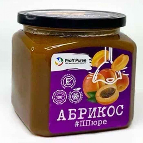 Пюре замороженное Абрикос Proff Puree, 500г Пюре замороженное Абрикос Proff Puree, 500г