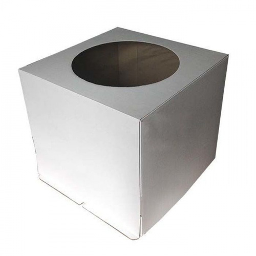 Коробка картон с окном 24*24*22см