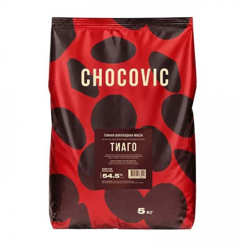 Шоколад Сикао Sicao (Chocovic Тиаго) Темный, (Россия, г.Чехов), упаковка 5кг Шоколад Сикао Sicao (Chocovic Тиаго) Темный, (Россия, г.Чехов), упаковка 5кг