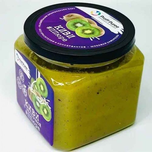 Пюре замороженное Киви с косточкой Proff Puree, 500г фото 2